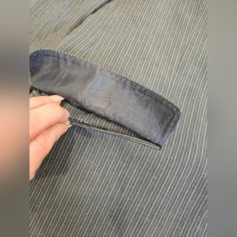 NWT Express Men's Blue/Gray Blazer - 42R